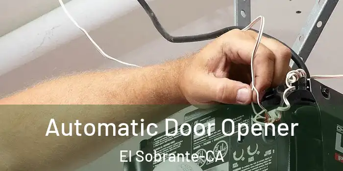  Automatic Door Opener El Sobrante-CA