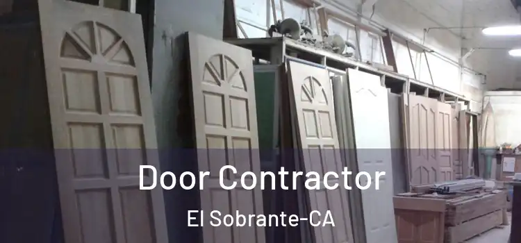  Door Contractor El Sobrante-CA