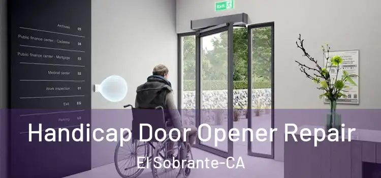  Handicap Door Opener Repair El Sobrante-CA